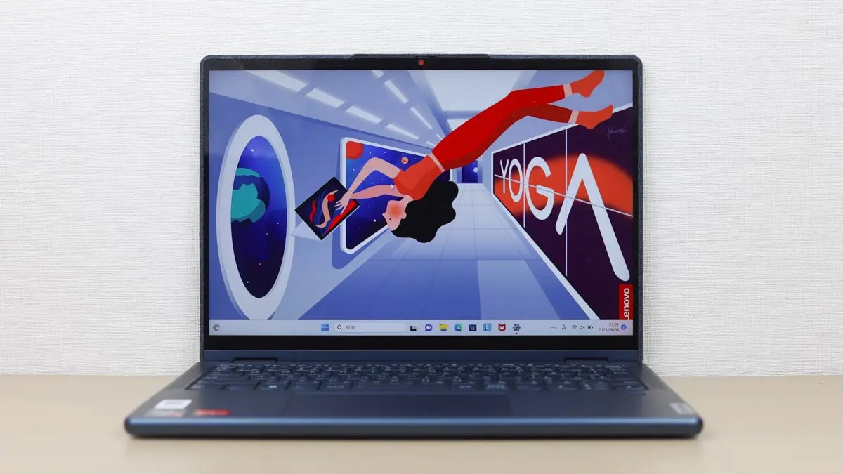 Lenovo Yoga 6 Gen 8 13.3型(AMD)の実機レビュー Ryzen 7000シリーズ