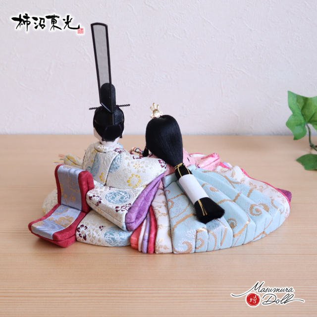 雛人形 新作 柿沼東光作 増村人形店 オリジナル 彩音 大嶋金襴謹製