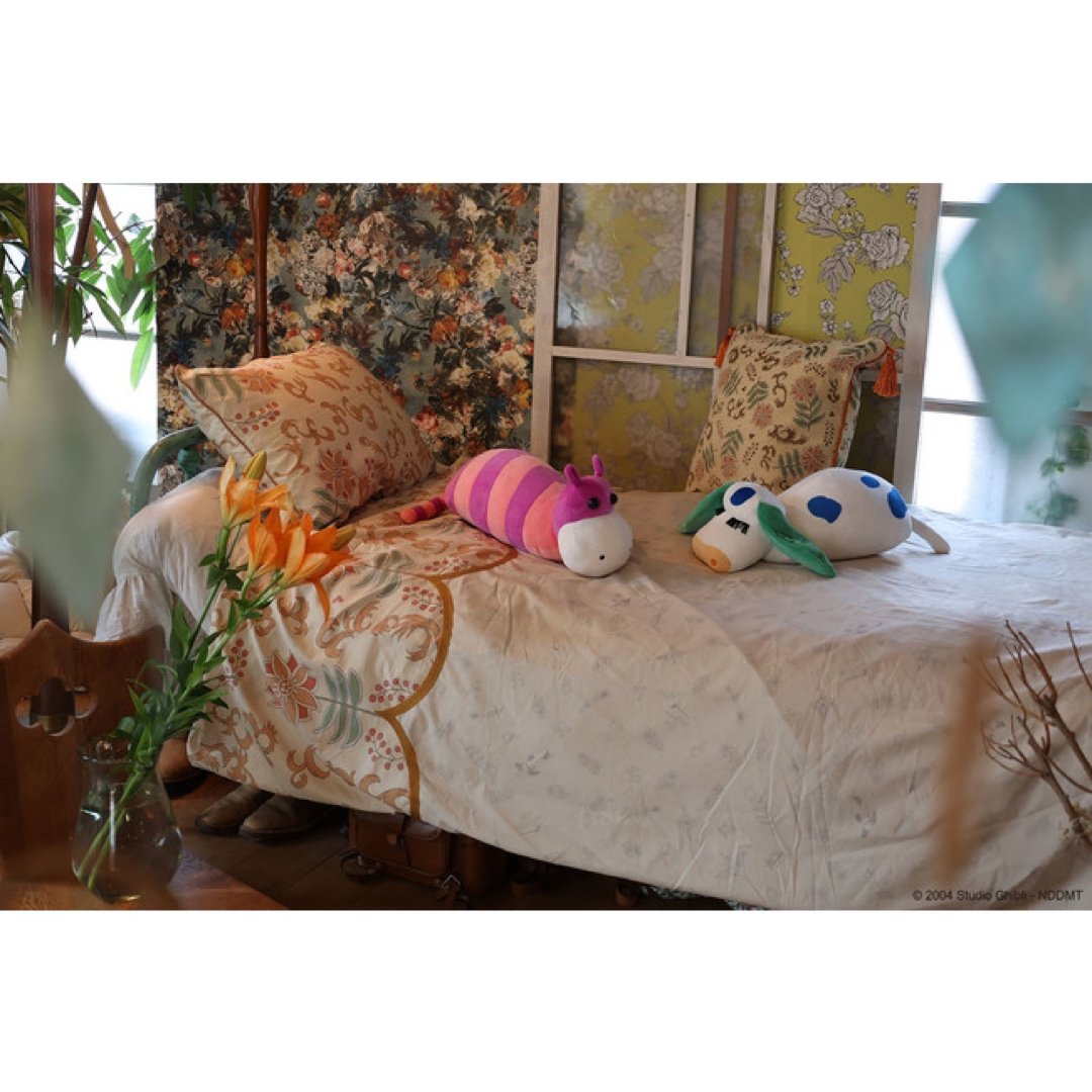 ジブリ - ハウルの動く城 Sleeping room 枕・掛け布団カバーセットの