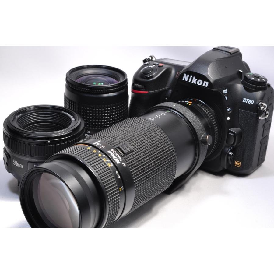 ニコン（Nikon） D780 単焦点＆標準＆超望遠トリプルレンズセット 美品