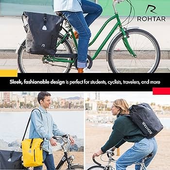 Amazon | 防水メッセンジャーバッグ - 18Lまたは25L 3イン1 ショルダー