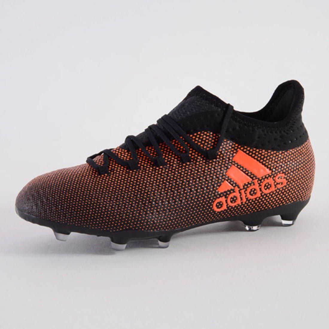 adidas アディダス エックス 17.1 FG/AG ジュニア(ブラック×オレンジ