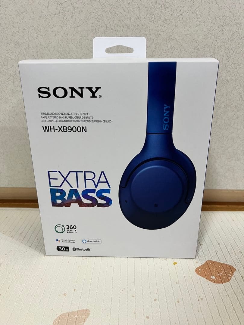 【未使用品】SONY ノイズキャンセリングヘッドホン WH-XB900N ノイキャンヘッドホン『WH-XB900N』紹介と上位機種ノイズキャンセ