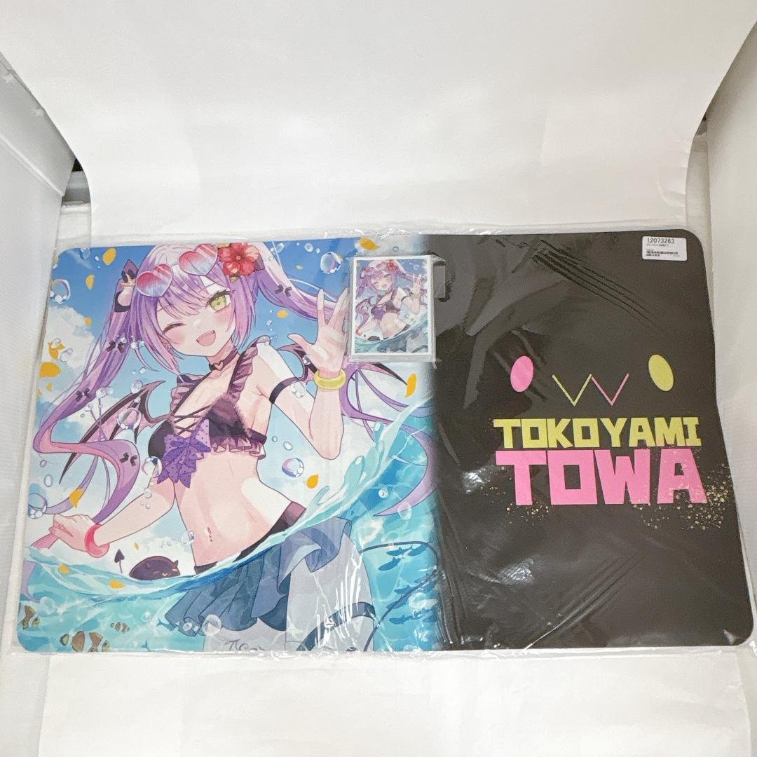 ホロライブ 常闇トワ 水着 スリーブ プレイマット セット hoshii 5726b36c-b693-4d00-b3e1-