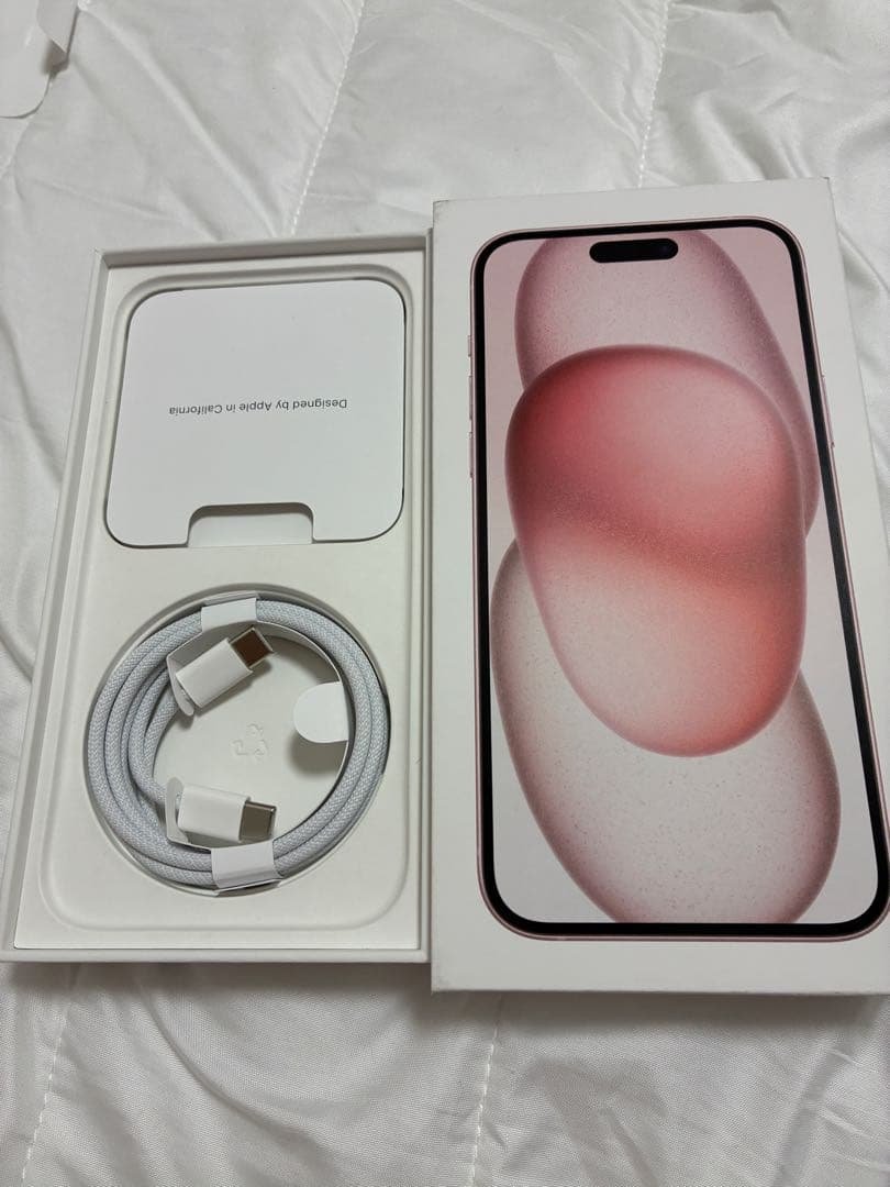 Apple iPhone 15 Plus ピンク 本体 SIMフリー】iPhone 15 Plus A16 Bionic 6.7型 ストレージ：128GB