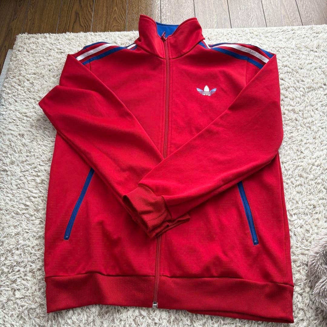 adidas アディダス ファイヤーバード トラックジャケット レッド L